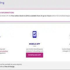 Ikony: odprawa online na laptopie, w aplikacji mobilnej i na lotnisku.