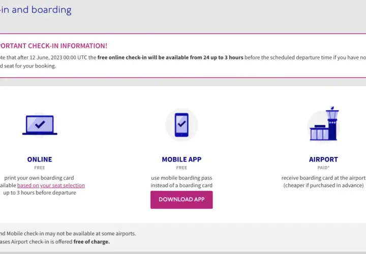 Ikony: odprawa online na laptopie, w aplikacji mobilnej i na lotnisku.