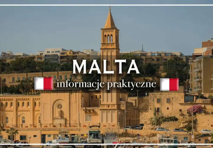 Widok na maltańską architekturę i port. Informacje praktyczne o wyspie, gdzie obowiązuje euro jako waluta.