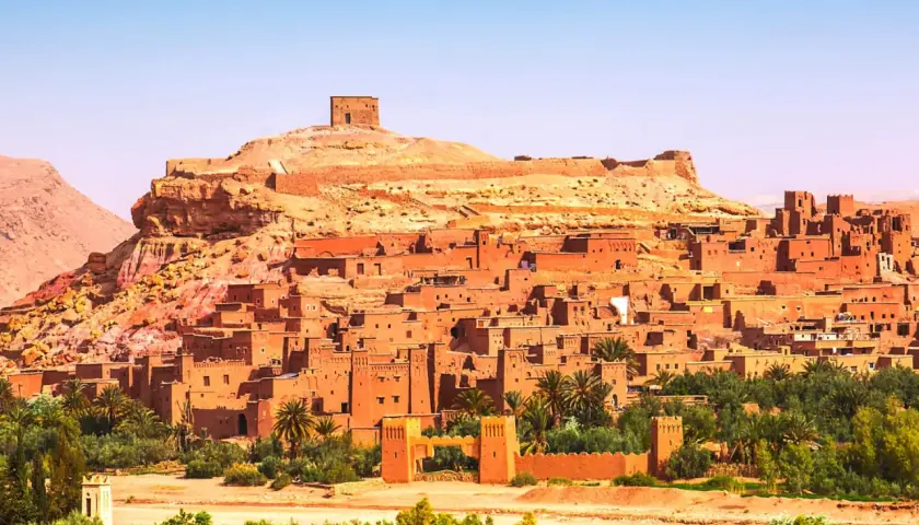 Ait Ben Haddou, Maroko. Czy do Maroko potrzebny jest paszport? Tak, do podróży do Maroko potrzebny jest paszport.
