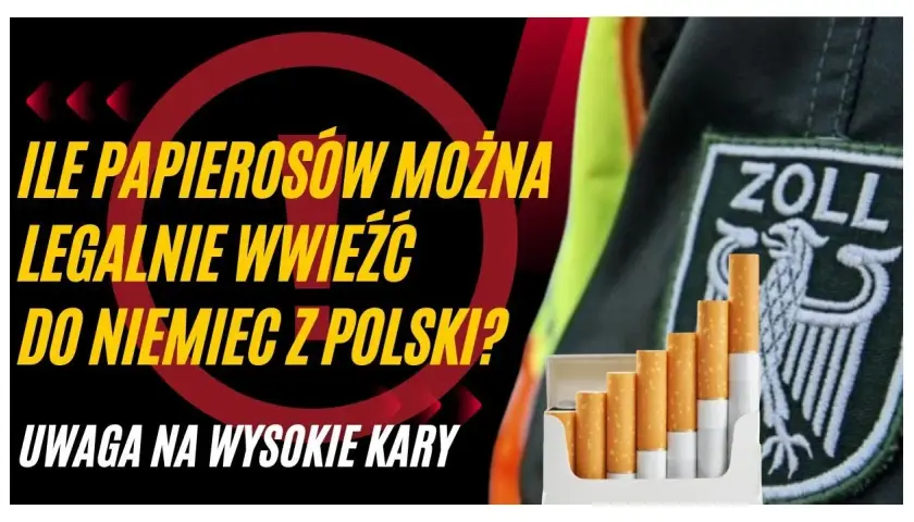 Ile papierosów można przewieźć do Niemiec bez cła? Sprawdź limity i uniknij kar