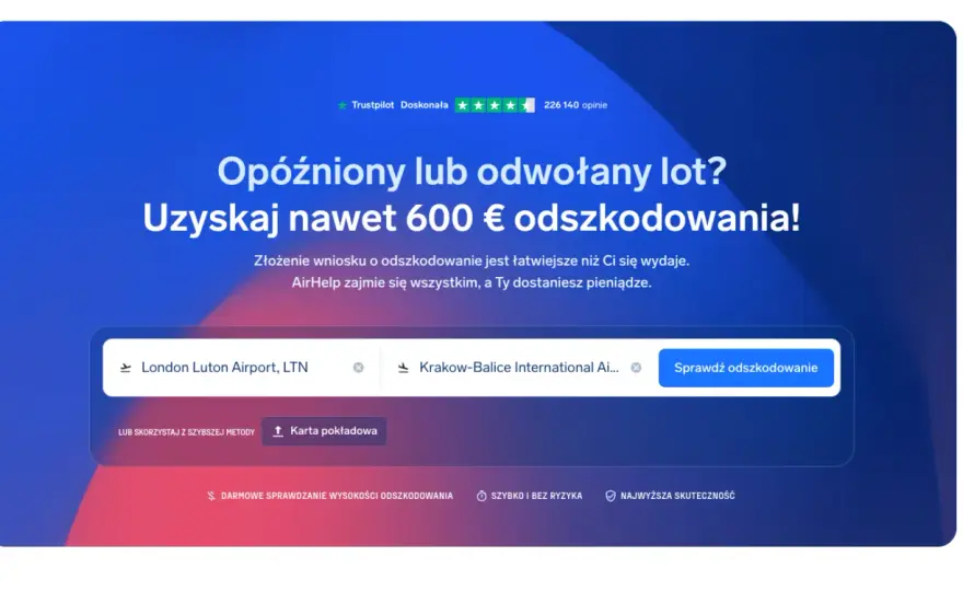 Odwołany lot - odszkodowanie, zwrot, opieka? Pełny poradnik