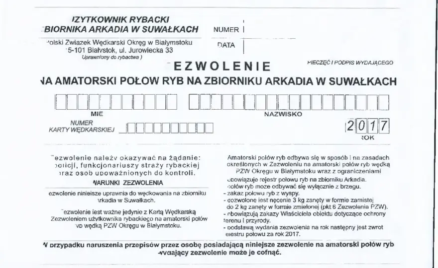 Zezwolenie na połów w jeziorze Urszulewskim – jak uniknąć problemów?