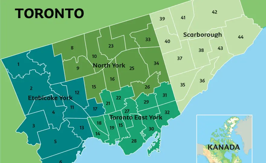 Gdzie leży Toronto? Mapa, wskazówki na city break