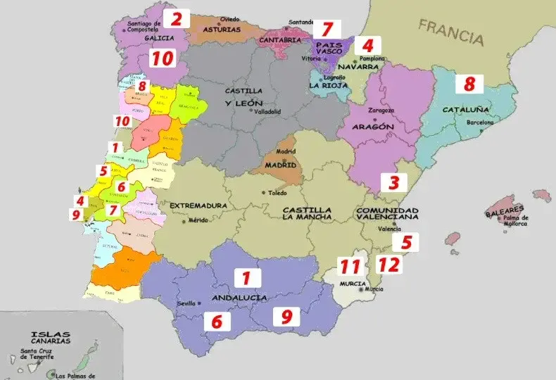 Półwysep na którym leży Portugalia - odkryj jego tajemnice i historię