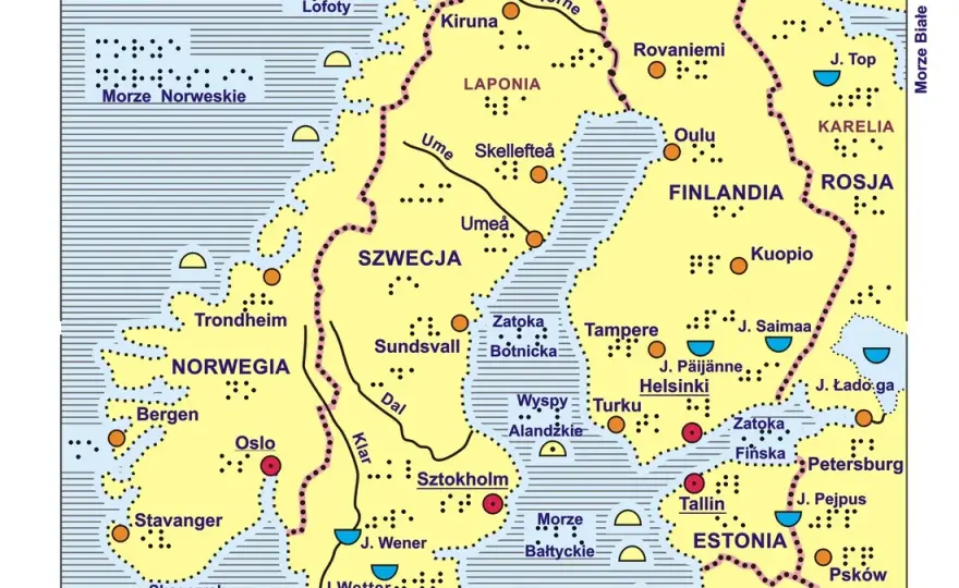 Gdzie dokładnie leży Półwysep Skandynawski? Poznaj jego położenie i kraje