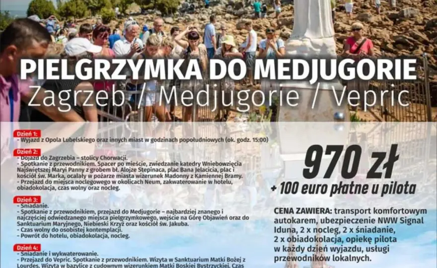 Medjugorie - dojazd z Polski. Jak zaplanować podróż?
