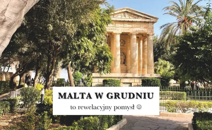 Ile stopni na Malcie w grudniu? Sprawdź, co Cię czeka tej zimy