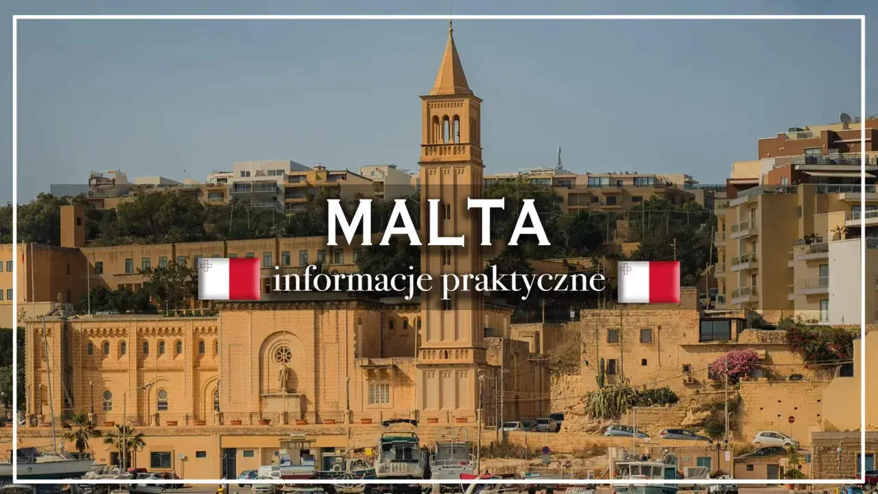Widok na maltańską architekturę i port. Informacje praktyczne o wyspie, gdzie obowiązuje euro jako waluta.